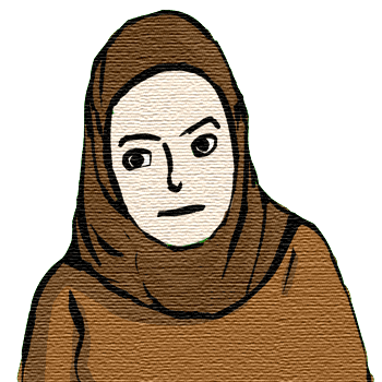 Hijab - courtesy Wikimedia, modified by myself Hijab - courtesy Wikimedia, modified by myself
